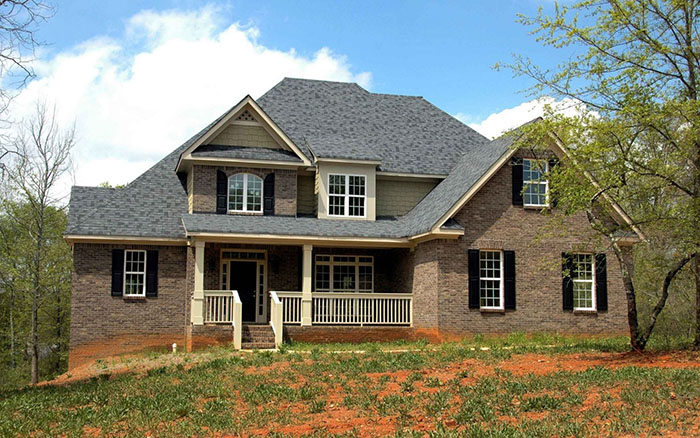 Front View Of A House